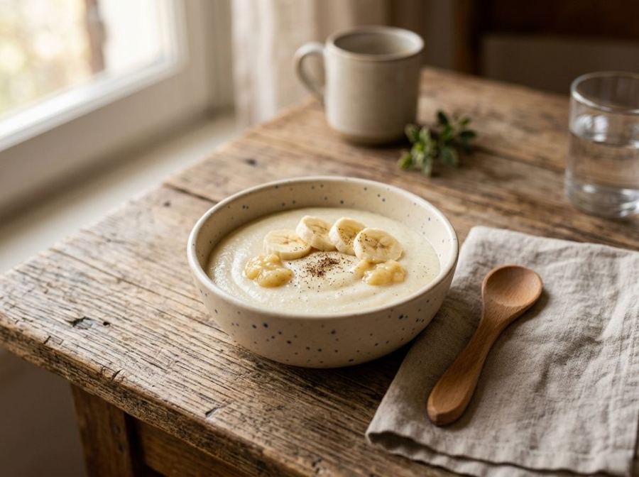 Budino di semolino al latte