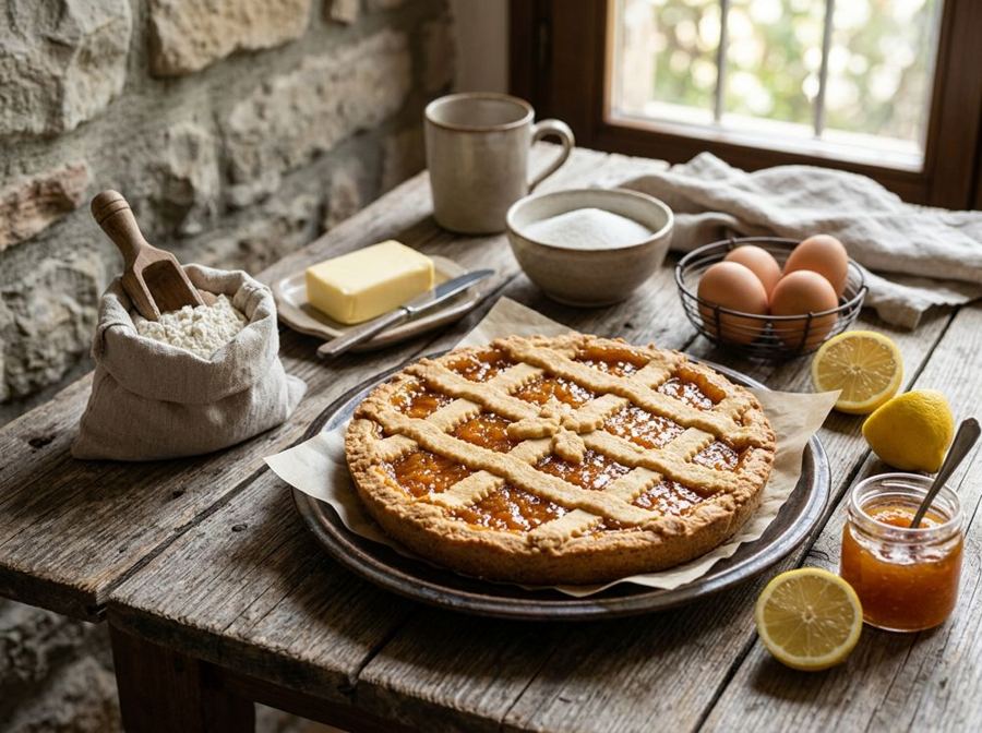 Crostata di marmellata