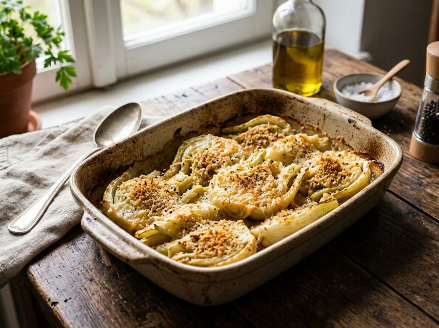 Finocchi gratinati