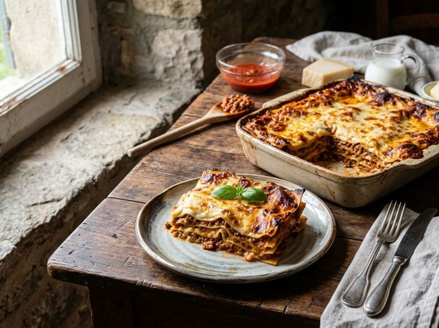 Lasagne alla bolognese