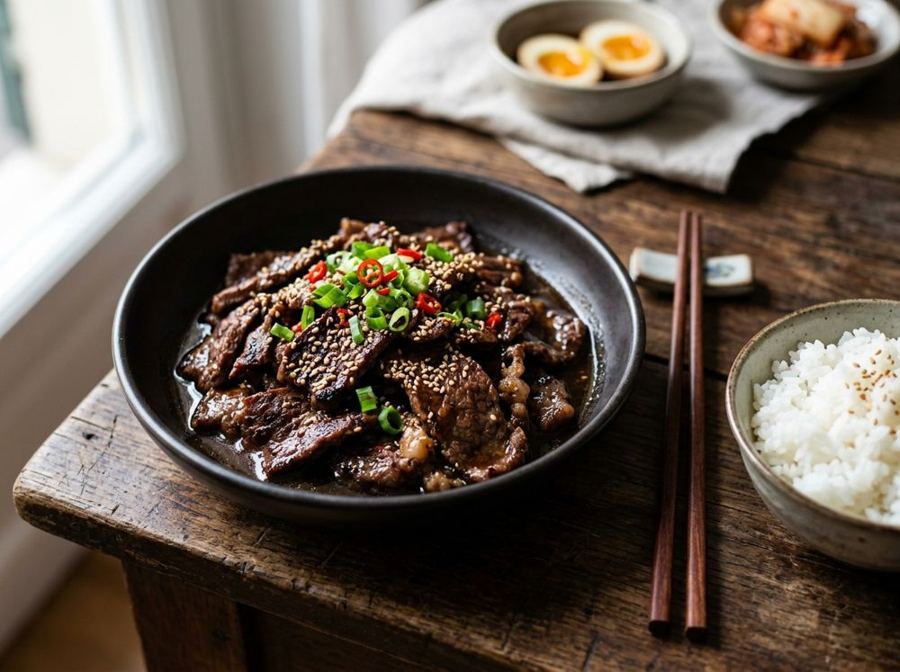 Manzo bulgogi