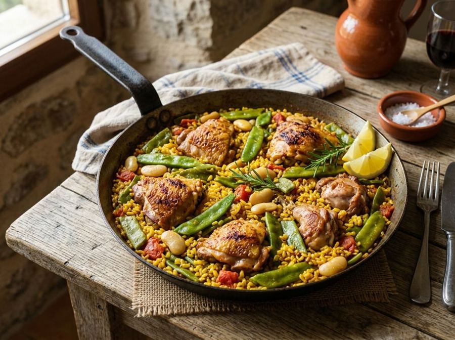 Paella valenciana