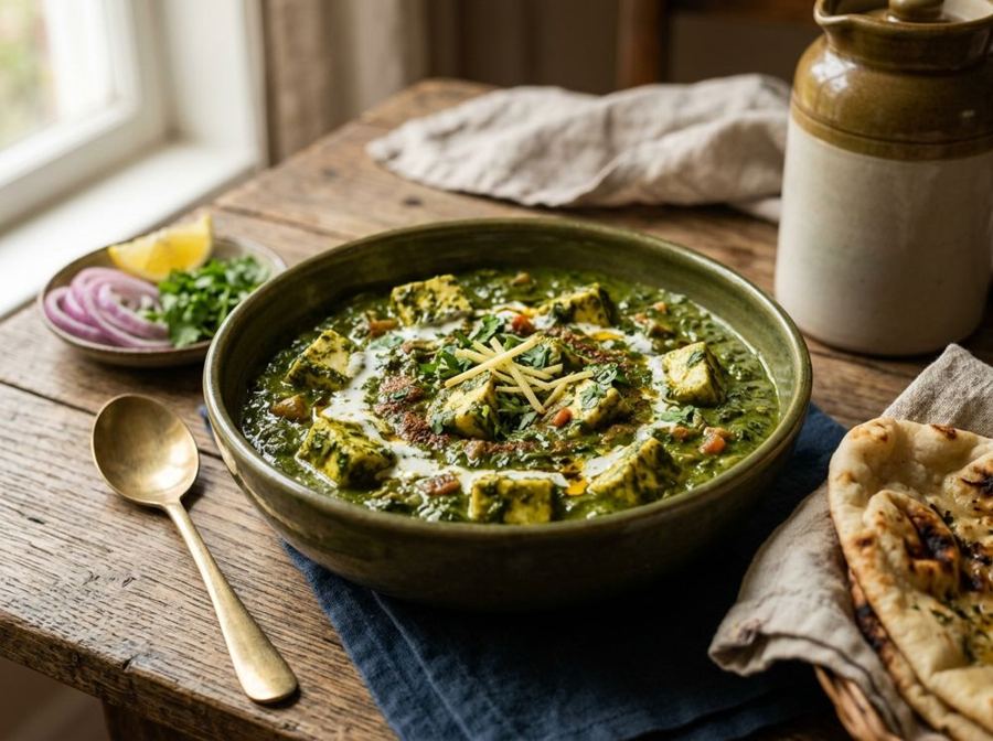 Palak paneer