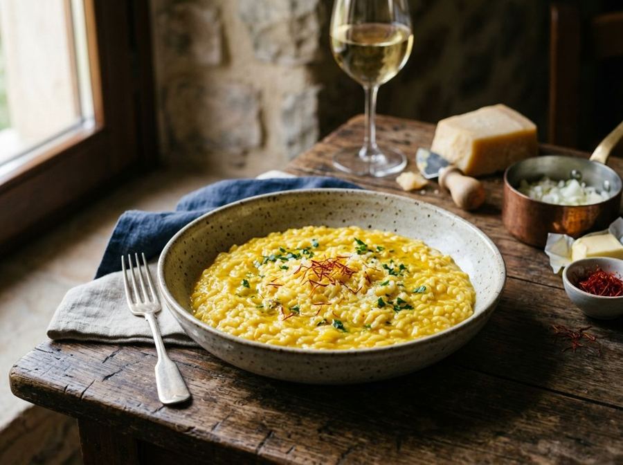 Risotto alla milanese