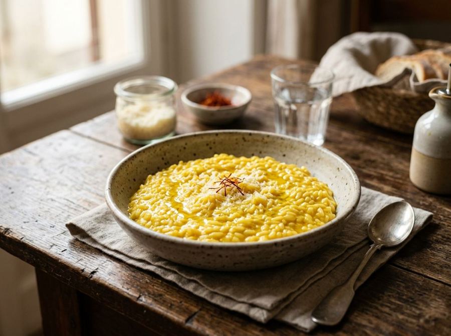 Risotto allo zafferano