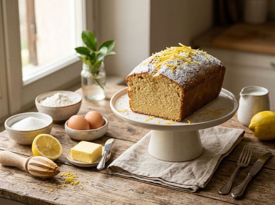 Torta soffice al limone